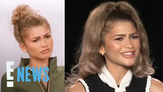 Zendaya REACTS to Viral "Kissing" Questions: "It's Weird!" | E! News