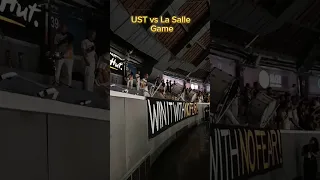 We watched the UST vs DLSU games live             #uaapseason86 #ust