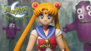 Sailor Moon Vs Grimace!? - Sailor Moon Stop Motion