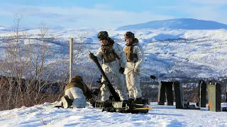 Marines Live-Fire Weapons In Arctic ENV - NR24