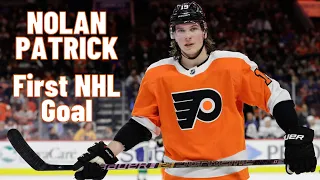 Nolan Patrick #19 (Philadelphia Flyers) first NHL goal Oct 10, 2017