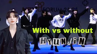 stray kids keeping hyunjin’s part , so cute! 😭❤️