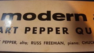3377　Art Pepper Quartet Modern Art