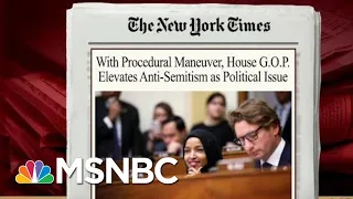 GOP Shows Double Standard In Condemning Anti-Semitism | Morning Joe | MSNBC