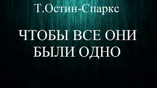 05.ЧТОБЫ ВСЕ ОНИ БЫЛИ ОДНО. Т.ОСТИН-СПАРКС. ХРИСТИАНСКАЯ АУДИОКНИГА.