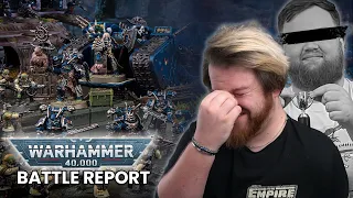 🔴 This Game Made Me Lose My Mind.  |  New Codex Chaos Space Marines vs Dark Angels