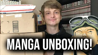 Insane Manga Haul Unboxing! (RARE Manga Pickups!)