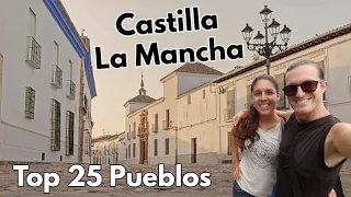 🔴 Los 25 PUEBLOS más Bonitos que ver en CASTILLA LA MANCHA: Toledo, Cuenca, Ciudad Real... | España