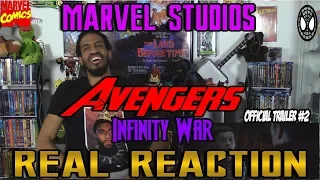 Marvel Studios' Avengers: Infinity War Official Trailer #2....Real Reaction