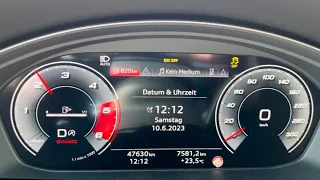 Audi Q5 50 tdi (286hp) acceleration 0-200 KM/H