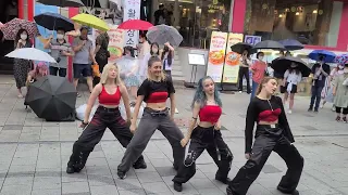 [Kpop Busking in Hongdae] "BBHMM" - BLACKPINK (블랙핑크) DANCE COVER 커버댄스 by 6aes Crew 2022년 7월 31일