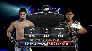 Aung La N Sang vs. Ken Hasegawa | Full Fight Replay