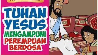 TUHAN YESUS MENGAMPUNI PEREMPUAN BERDOSA - Slide cerita komik Alkitab anak Kristen sekolah minggu