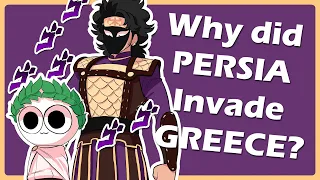 The Reason why Persia invaded Greece (illustrated Summary of the Ionian Revolt)