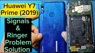 Huawei Y7 Prime 2019 (AED 390) Signals And Ringer Problem Solution | Jumper Ways | Ahmad Mobile Tech