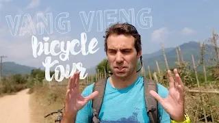 Exploring VANG VIENG by bicycle | EP62