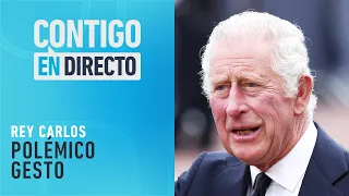 "DESPECTIVO": El polémico gesto del rey Carlos III - Contigo en Directo