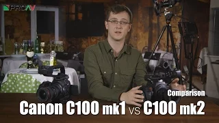 Canon C100 mk1 and mk2 - A look at the Differences