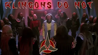 Klingons Do Not