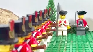 Lego Pirates: British vs. French | Stop Motion