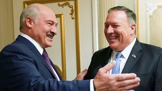 Встреча Лукашенко и Помпео
