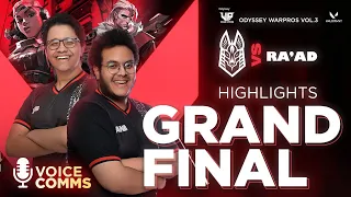 نهائي بطولة الجمهوريه لفالورانت - GL Odyssey Final - Anubis (Egypt) vs RA'AD (Egypt) - Voice Comms