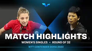 Elizabeta Samara vs Xia Lian Ni | WS R32 | WTT Contender Doha 2023