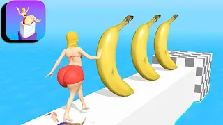 Squeezy Girl 🍌🍎🍆 All Levels Gameplay (iOS,Android) Walkthrough Levels 53-55