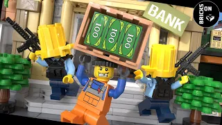 Garbage Bank Robbery Cash Brothers Money Heist We Are The Best Gangster Movie Lego Police SWAT