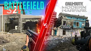 Battlefield 2042 (BETA) vs COD: Modern Warfare - Direct Comparison! Attention to Detail & Graphics!