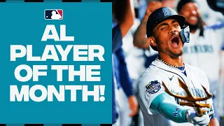 J-ROD is a JUGGERNAUT! Julio Rodríguez wins AL Player of the Month for August!