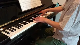 【Piano】ブルクミュラー 18の練習曲 第14番 ゴンドラ漕ぎの歌（Refrain du gondolier） / ブルクミュラー