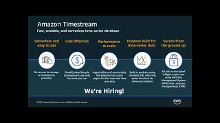 Deriving real-time insights over petabytes of time series data with Amazon Timestream