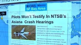 Headlines: Asiana Airlines pilots will not testify at federal hearing