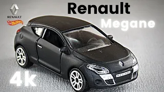 Renault Megan Majorette 1/64 scale review with moving parts 4k