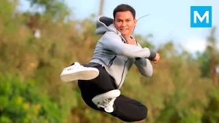 Tony Jaa Training for Fight Scenes | Muscle Madness