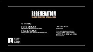 Making of the exhibition „Regeneration: Black Cinema 1898–1971“