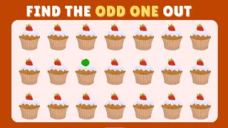 Find the Odd one out Challenge! | Easy, Medium, Hard, Impossible levels | Emoji Quiz