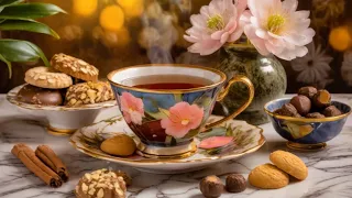 Relaxing Tea Time with Soothing Piano Music for Good Mood