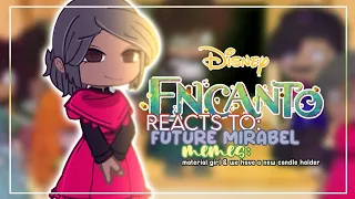 🪔ENCANTO Reacts to Material Girl & We have a new candle holder | ENCANTO REACTION ⚡ | Silent Bellaa