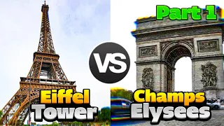 Paris Walking Tour | A Walk In Paris Elysees Eiffel Tower 🗼Awalk In Paris24