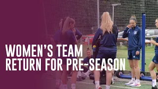 WOMEN'S TEAM RETURN FOR PRE-SEASON | Matt Bee On New Season Ahead