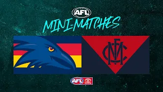 Mini-Match: Adelaide Crows v Melbourne | Round 10, 2021 | AFL