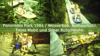 Panorama Park 1984 Wasserbob Rothaarblitz Trans Mobil Super Rutschbahn