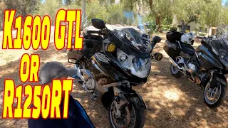 BMW K1600GTL or R1250RT?  Three old bikers - honest BS about these two bikes and the R1250GS. In 4K!