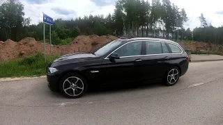 BMW 530xd F11 2014 года ! DRAGY 0-100 , 0-1/4 mili !