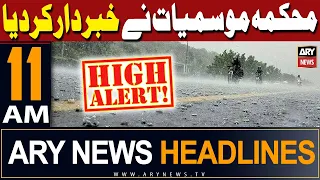 ARY News 11 AM Headlines 10th May 2024 | PDMA nay alert jari krdiya!