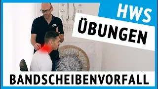 Bandscheibenvorfall HWS - 3 Übungen für zu Hause (sofort anwendbar)