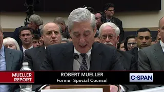 Robert Mueller's House Judiciary Hearing Opening Statement (C-SPAN)