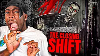 THIS STALKER MADE ME PEE MY PANTS!! - The Closing Shift | 閉店事件